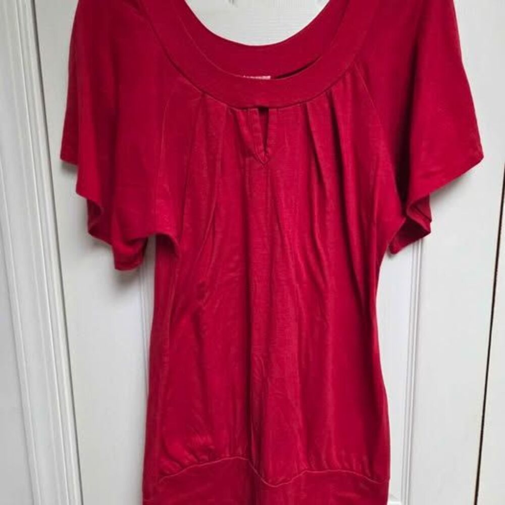 MKM Designs womens Large vintage red dress y2k
